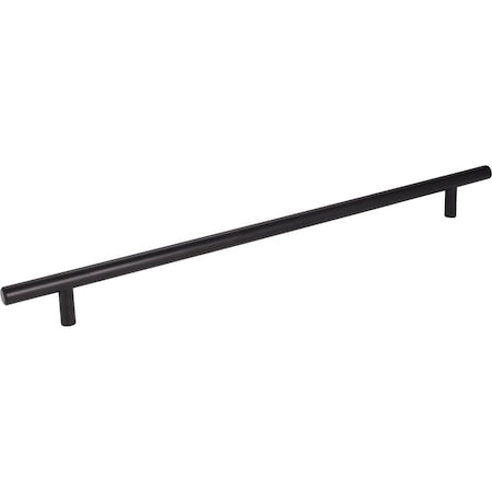Elements 319 mm Center-to-Center Matte Black Naples Cabinet Bar Pull 399MB